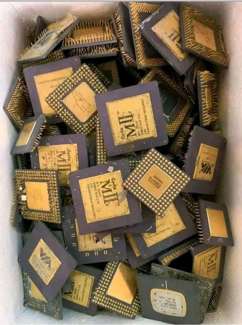 CPU Scrap – Electronic Scrap for Precious Metal Recovery and Recycling